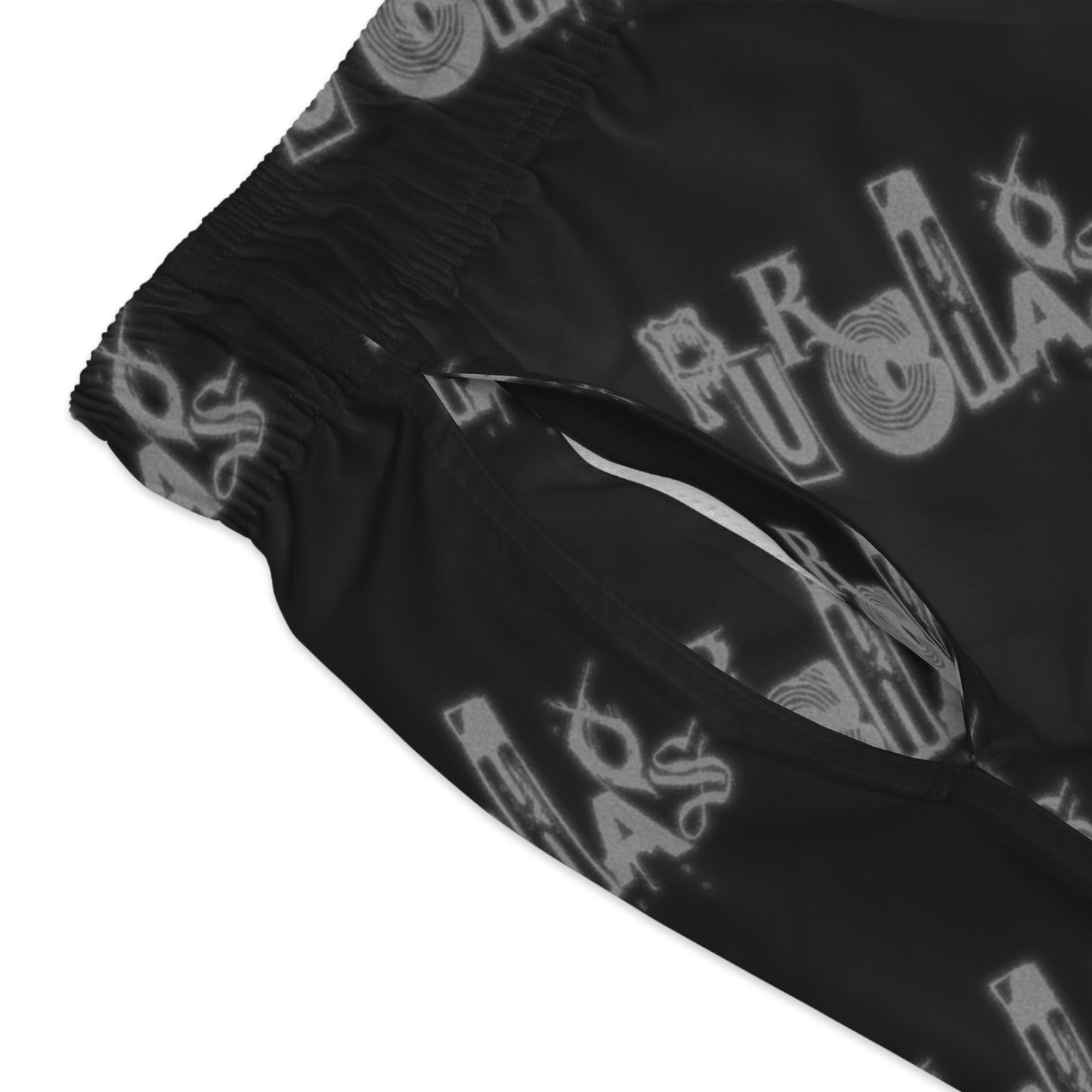 Repeated Ransom Swim Shorts